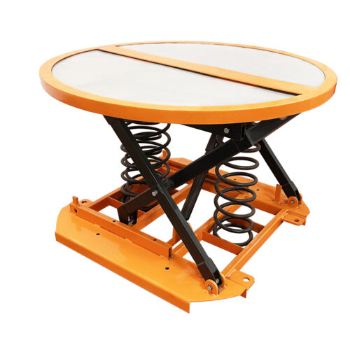 SPP360-2000 Spring Loaded Pallet Lifting Table Powder Coated 2